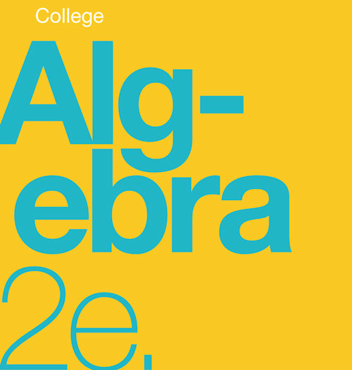 College Algebra 2e